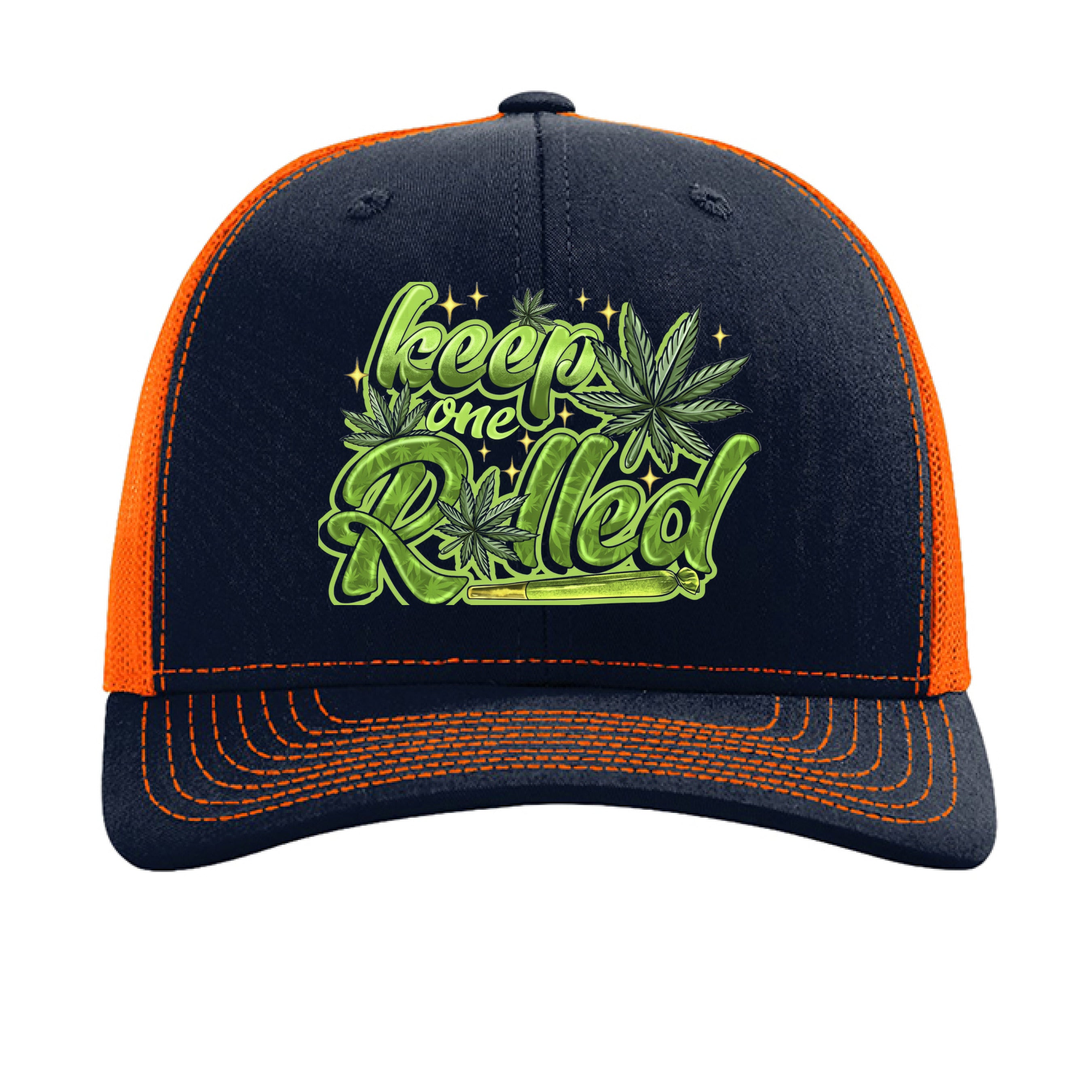 Navy/ Orange - FRONT