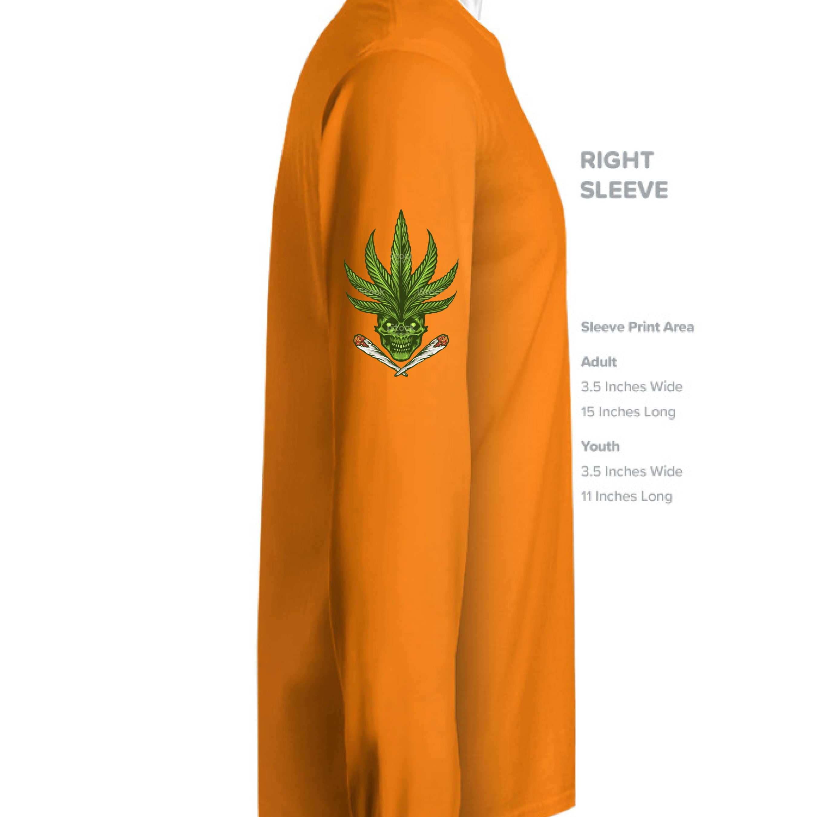 SAFETY ORANGE - SLEEVE_RIGHT